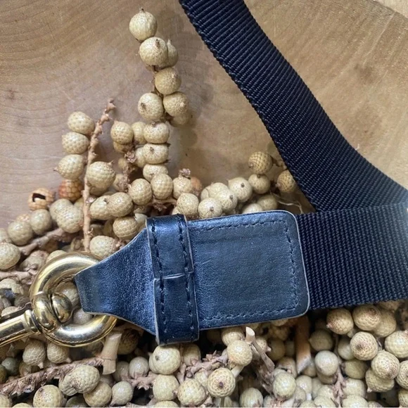 Authentic Rare Marc Jacobs Black/Gold Continental Wallet with Shoulder Strap - Picture 7 of 14